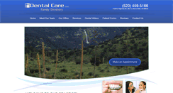 Desktop Screenshot of 1stdentalcare.net